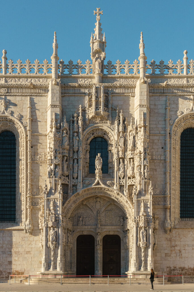 Close up of one of the doors at St. Jerome Monastery