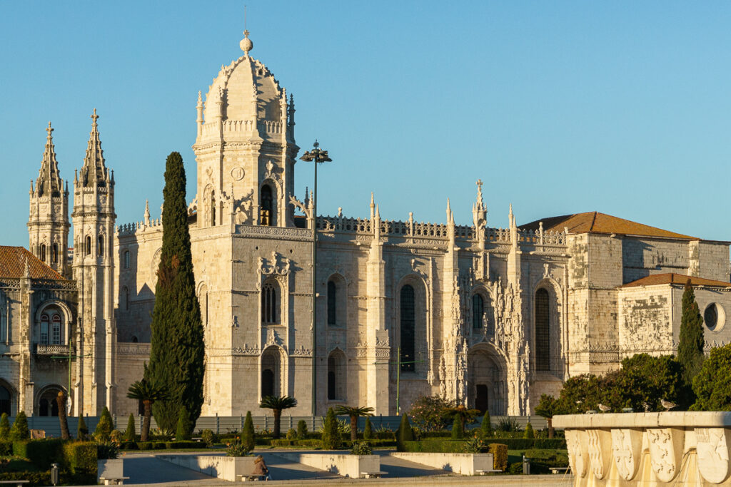 Exterior view of the monastery of St. Jerome in Bel&eacute;m