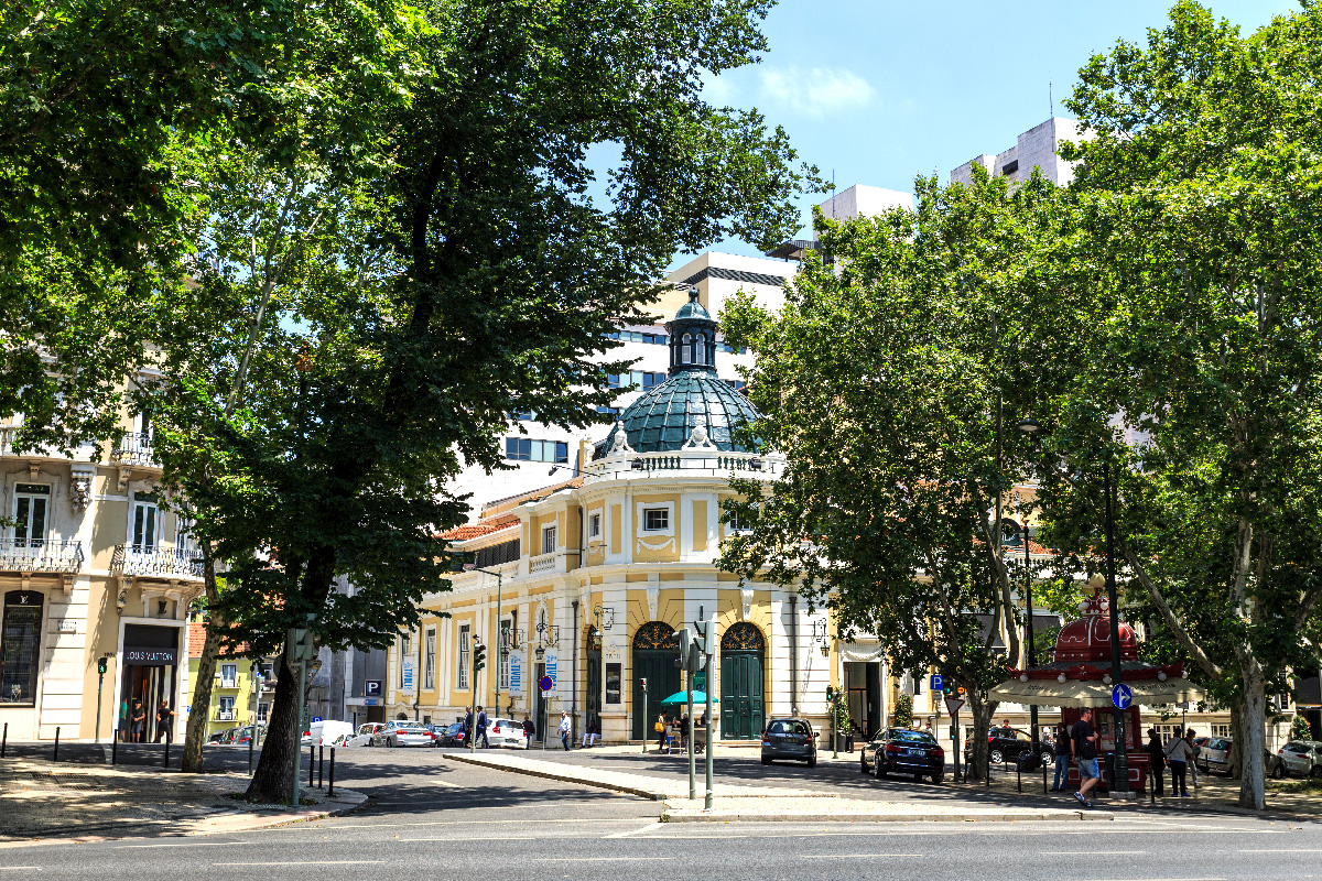 Shops on Avenida da Liberdade