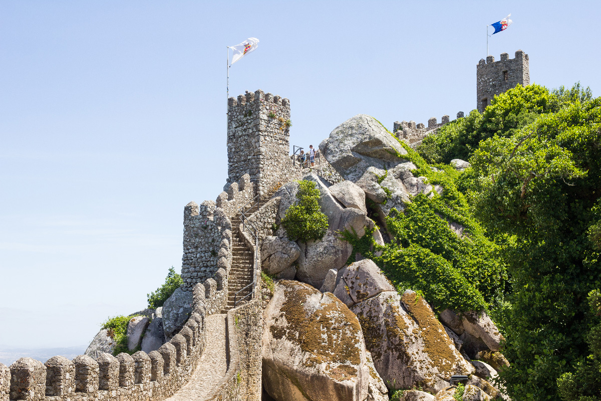 The Moorish Castle in Sintra