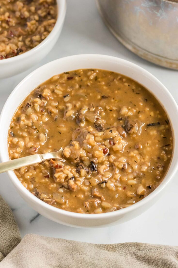 Image for Mushroom Wild Rice Soup