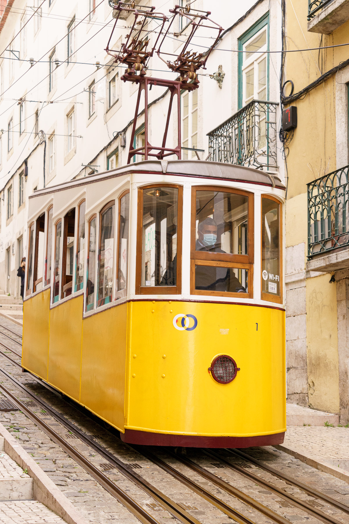 Ascensor Da Bica in Lisbon