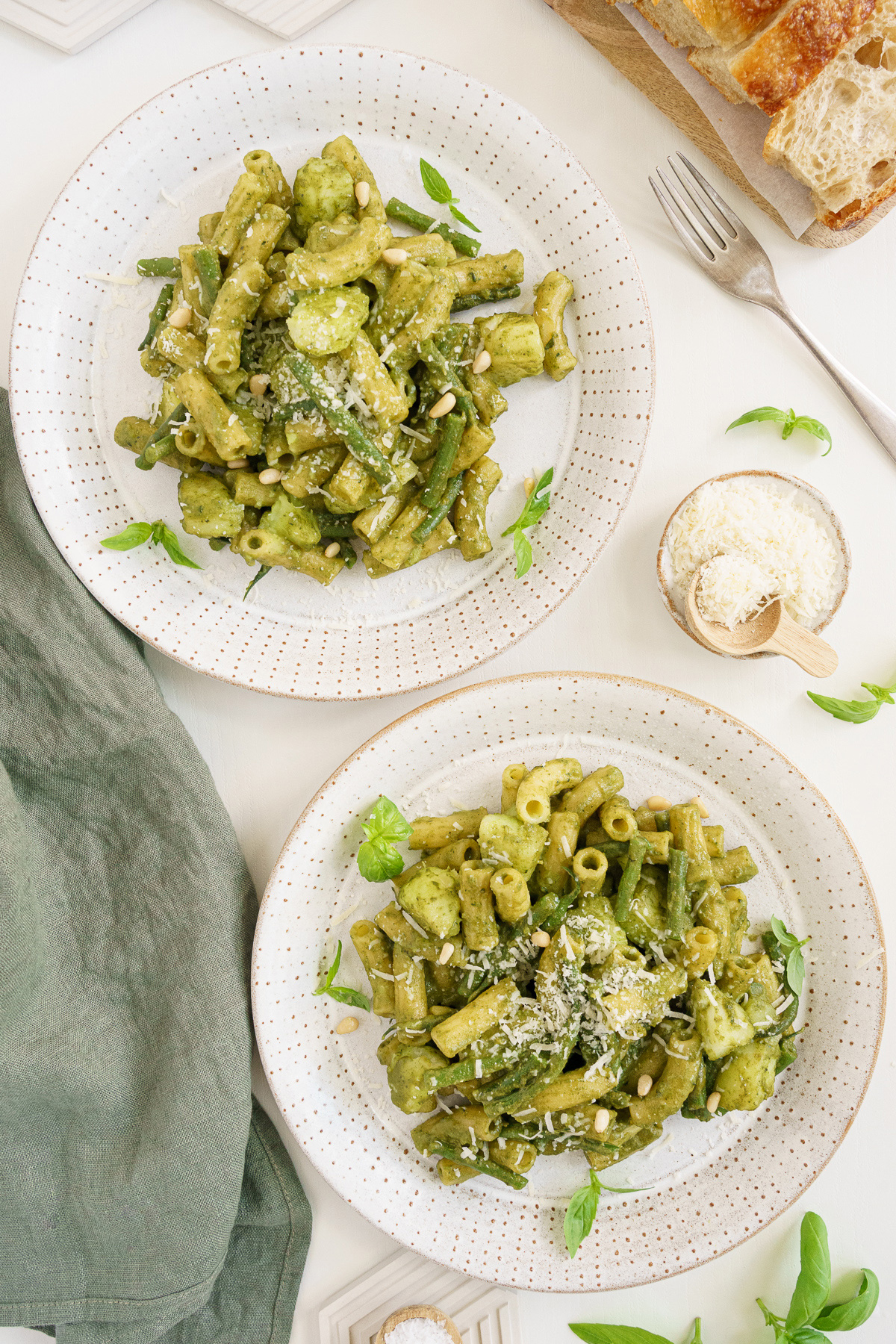 Basil Pesto Pasta - Gathering Dreams