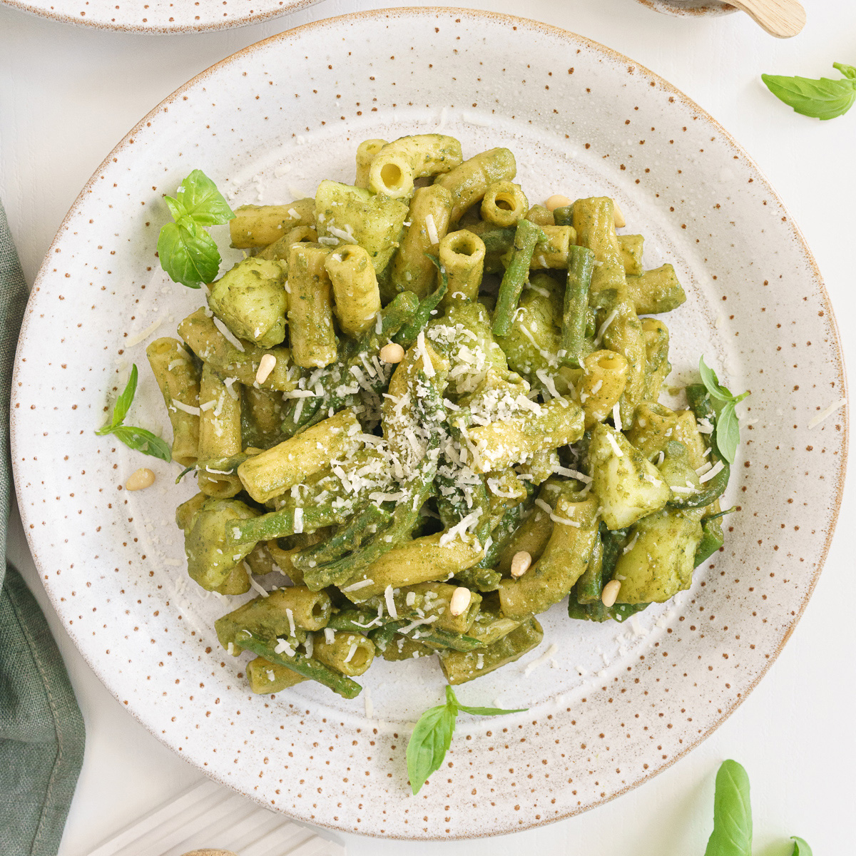 Basil Pesto Pasta - Gathering Dreams
