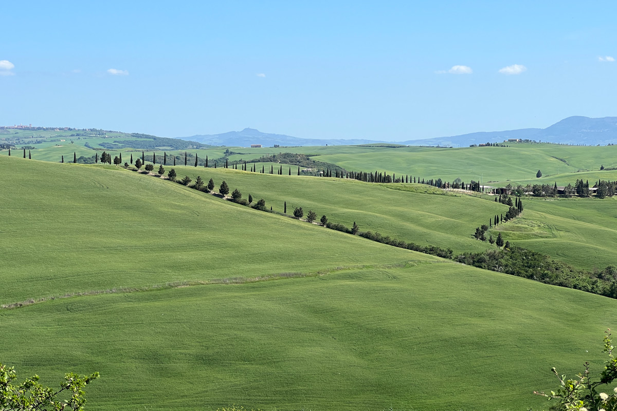 Beautiful hills of Val D’Orcia