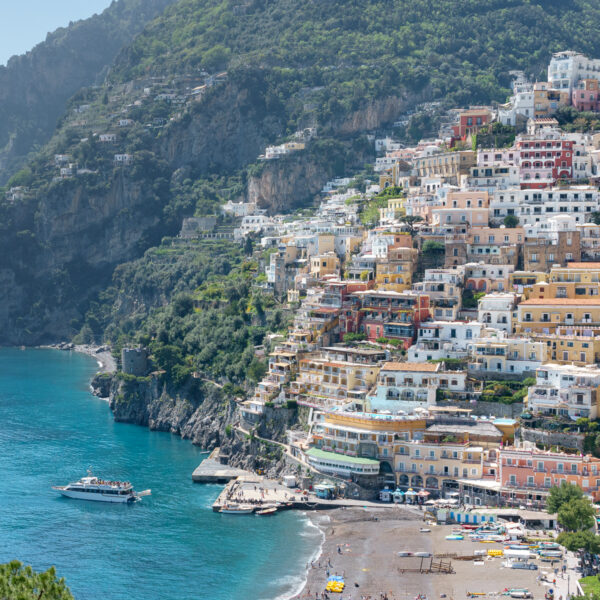 Positano, on the Amalfi coast, one of the most beautiful places in Italy