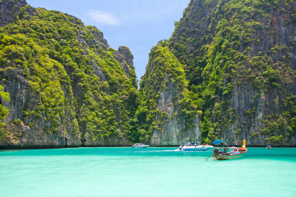 Maya Bay, Phi Phi Leh, Thailand