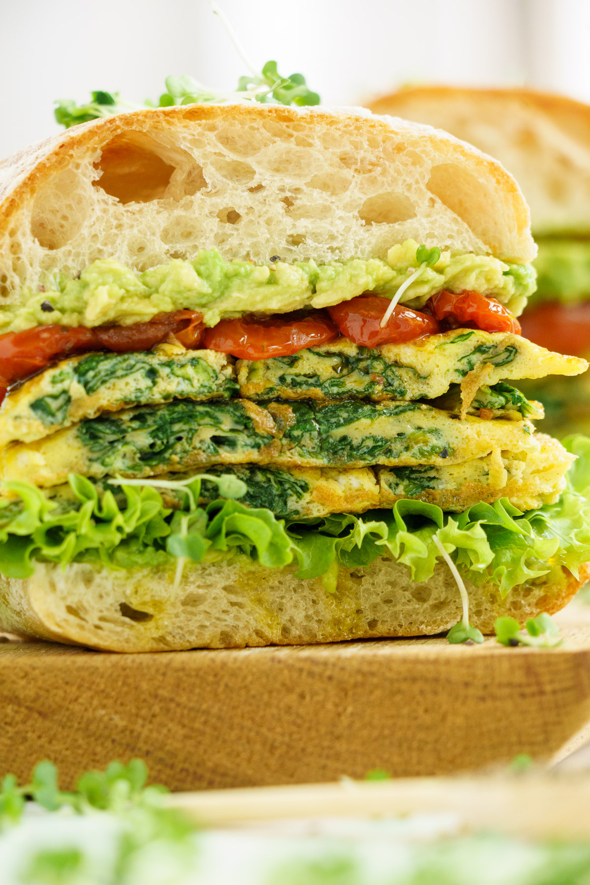 Breakfast Frittata Sandwich Gathering Dreams