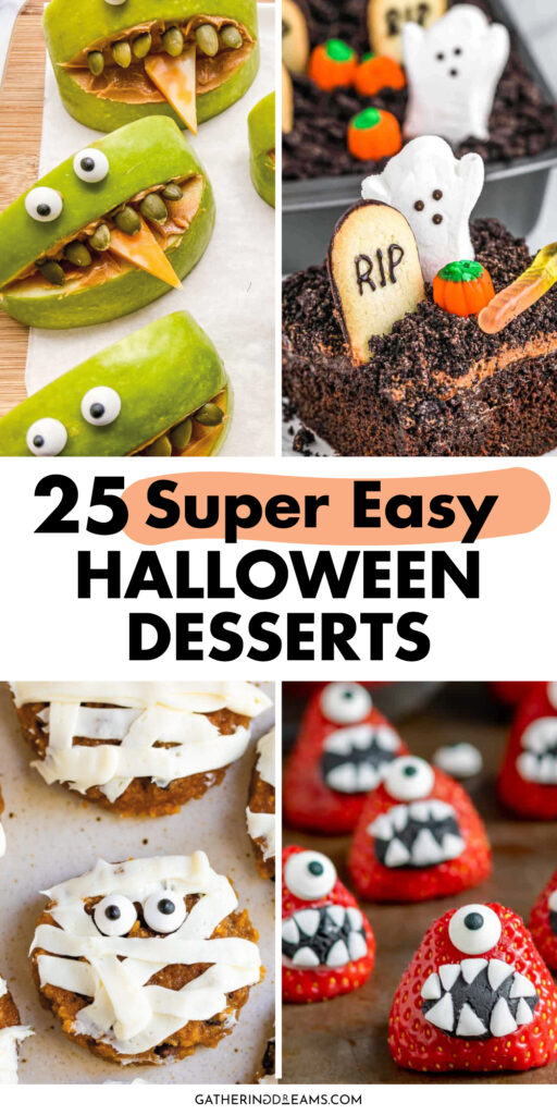 easy halloween dessert pin