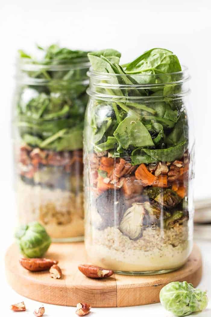 Image for Fall Harvest Mason Jar Quinoa Salad