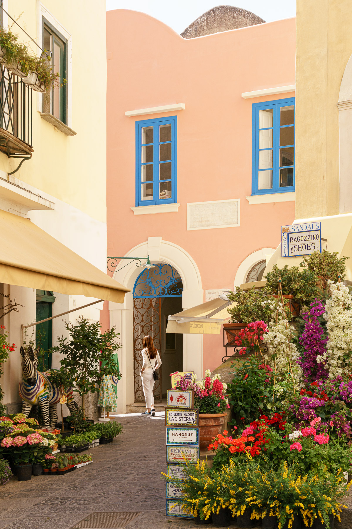 A scenic corner of Capri