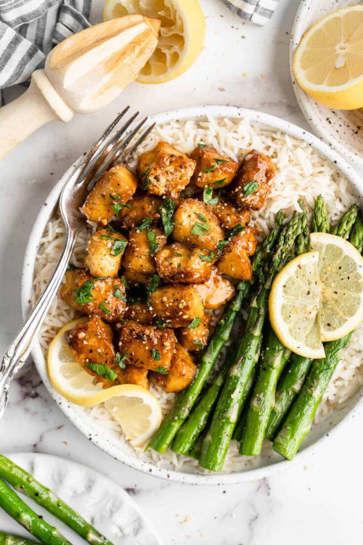 Image for Crispy Lemon Pepper Tofu 