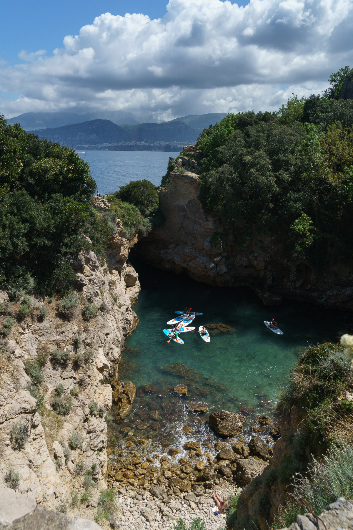 The beautiful natural pool, Bagni Regina Giovanna