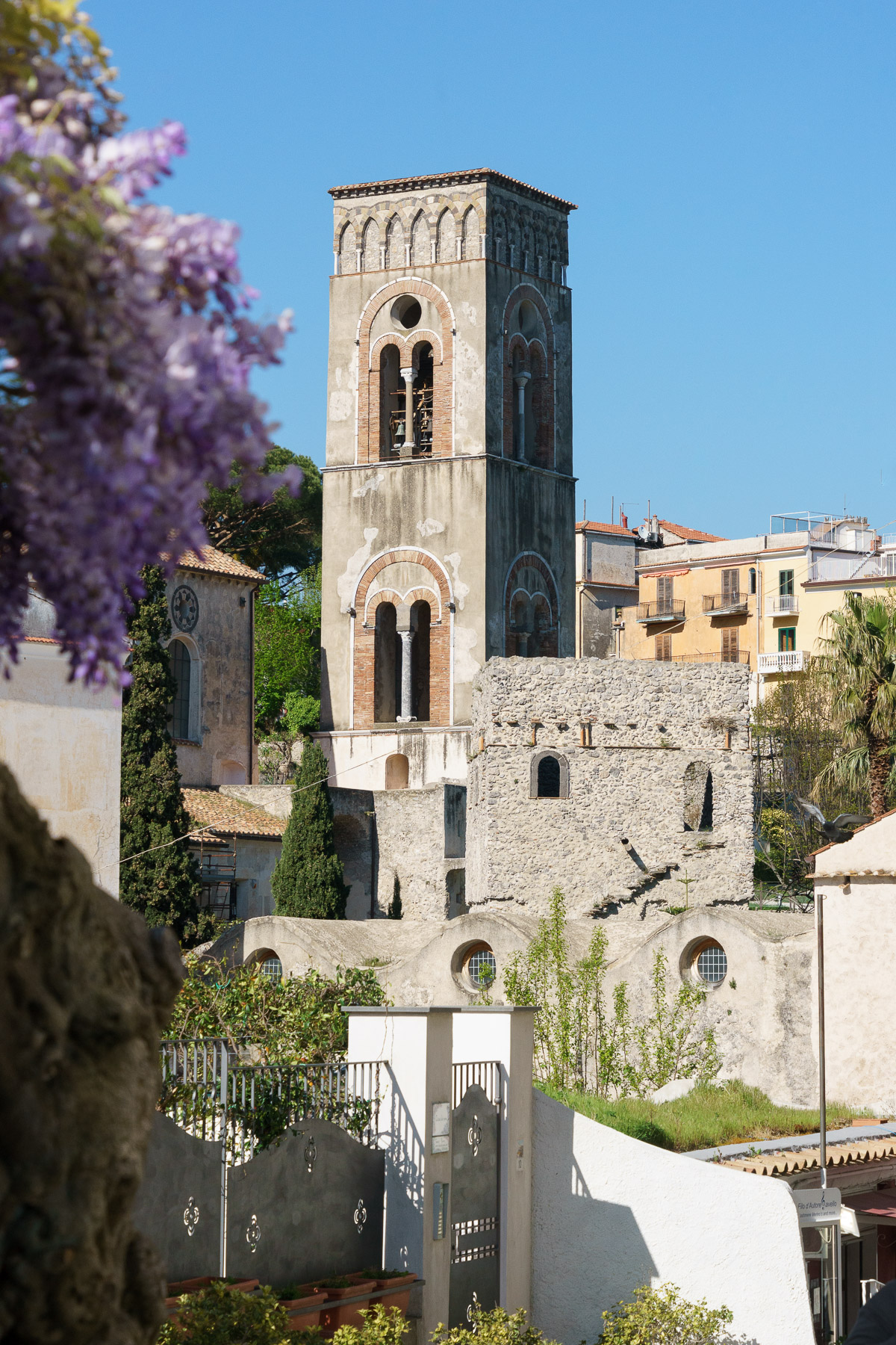 A view of Ravello on the Amalfi Coast