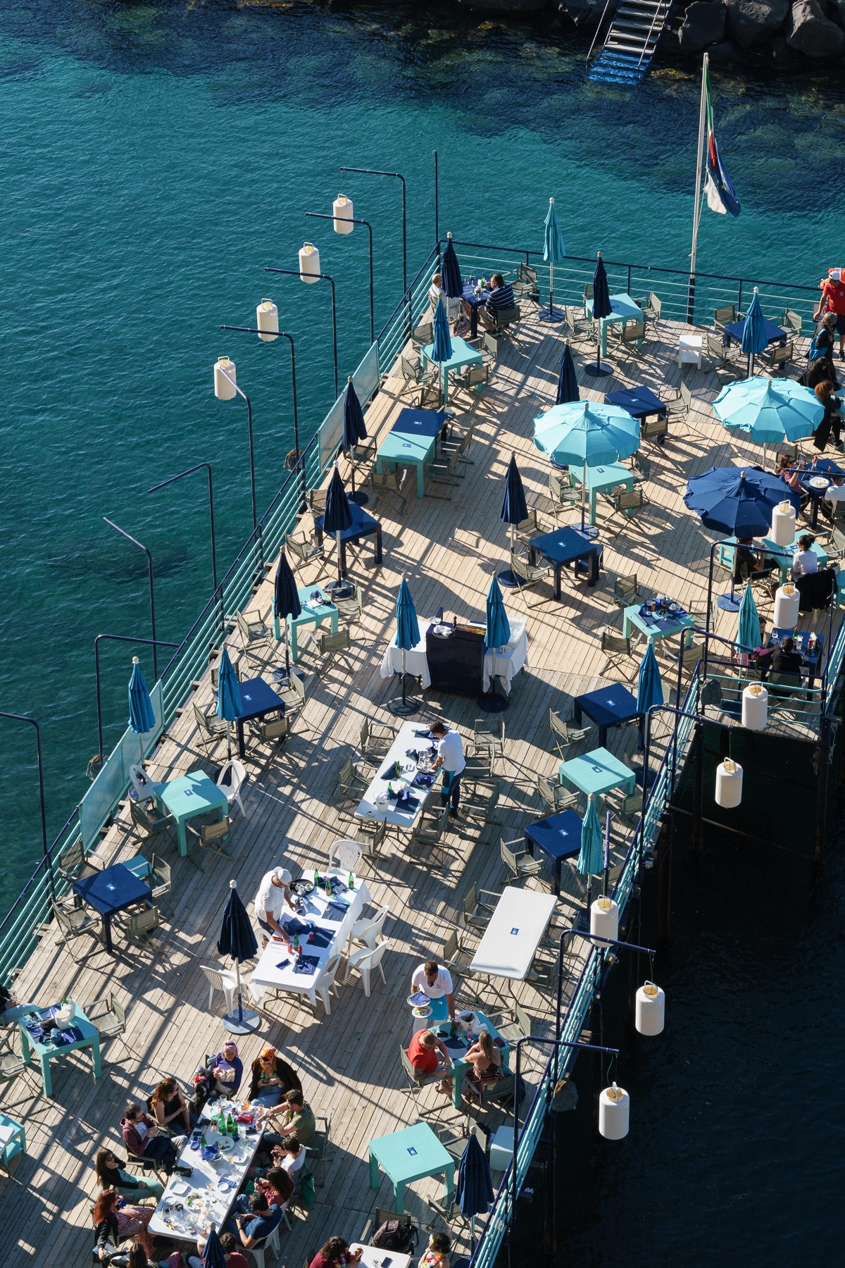 A restaurant in Sorrento