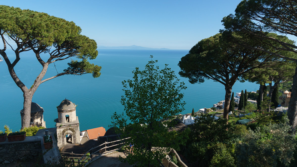 A breathtaking view from Villa Rufolo