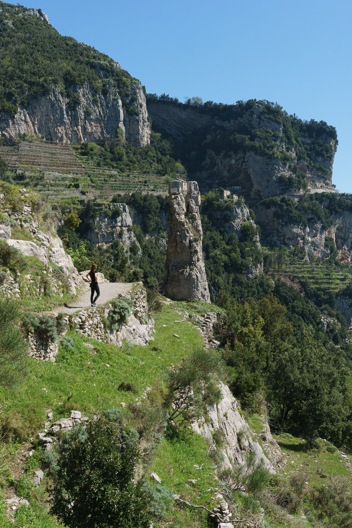 Stunning scenery around the Path of the Gods
