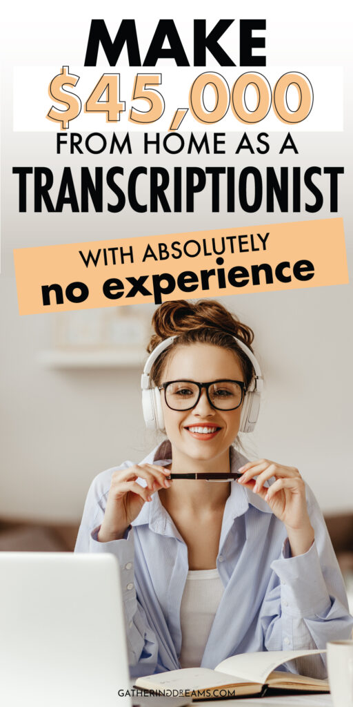 how to become a transcriptionist pin