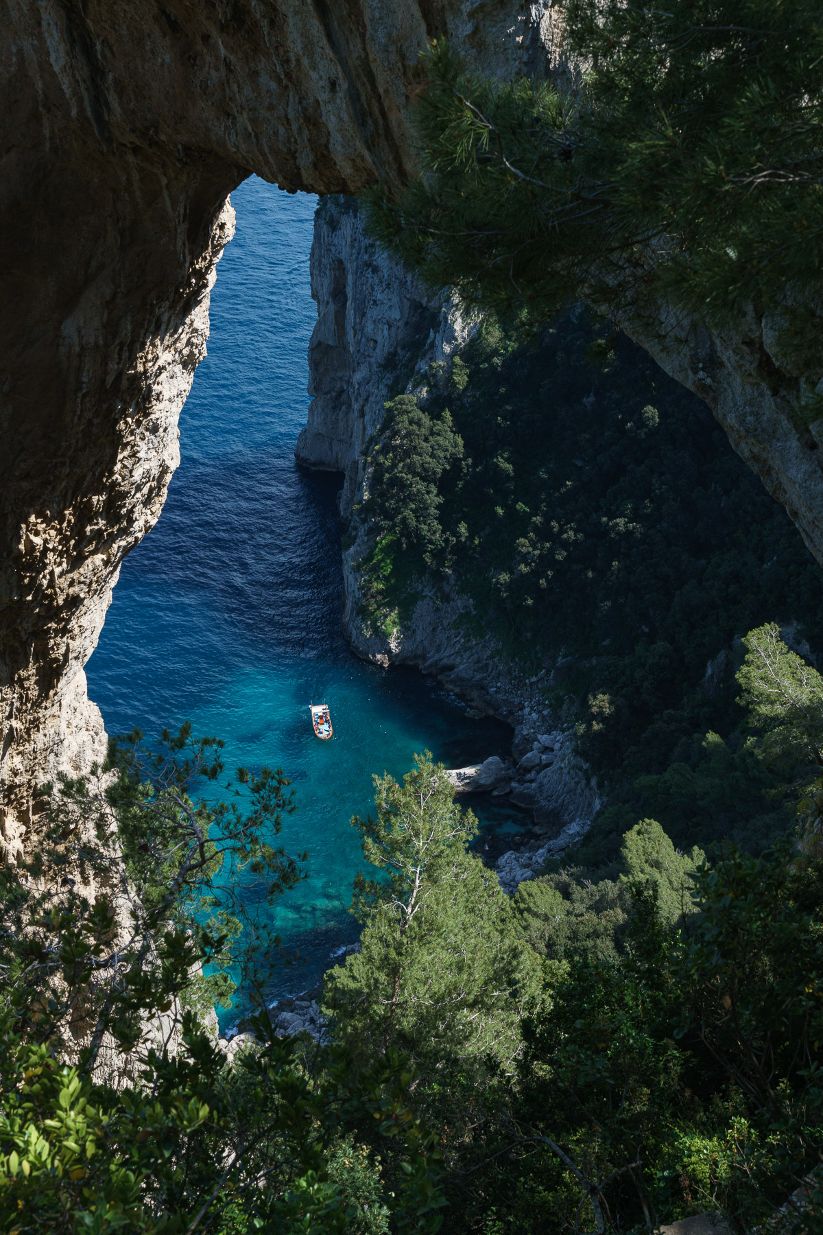 Natural Arch in Capri