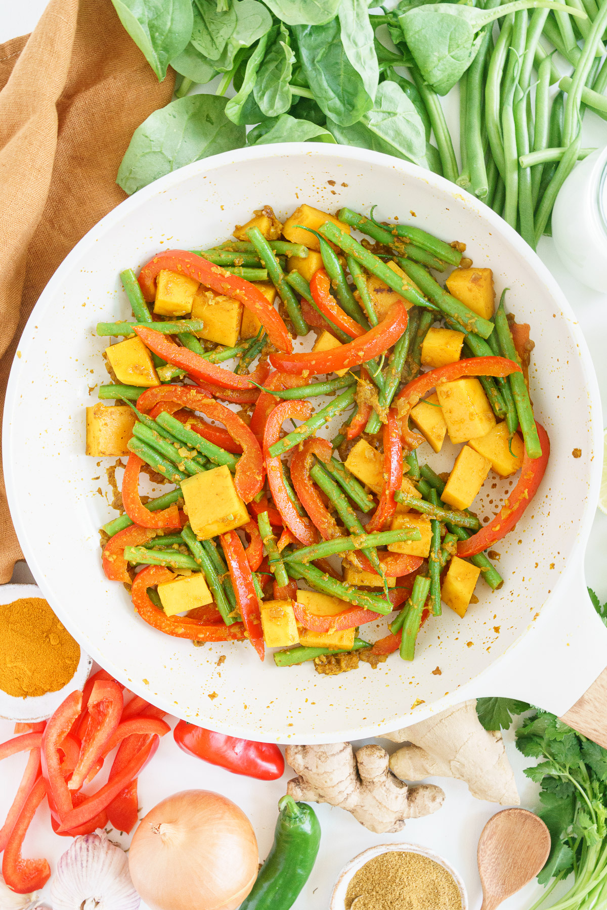 Easy Tofu Coconut Curry - Gathering Dreams