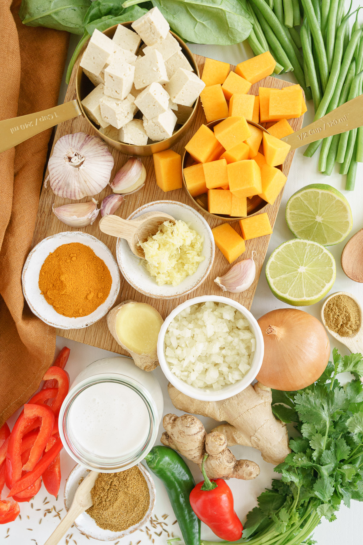 Easy Tofu Coconut Curry - Gathering Dreams