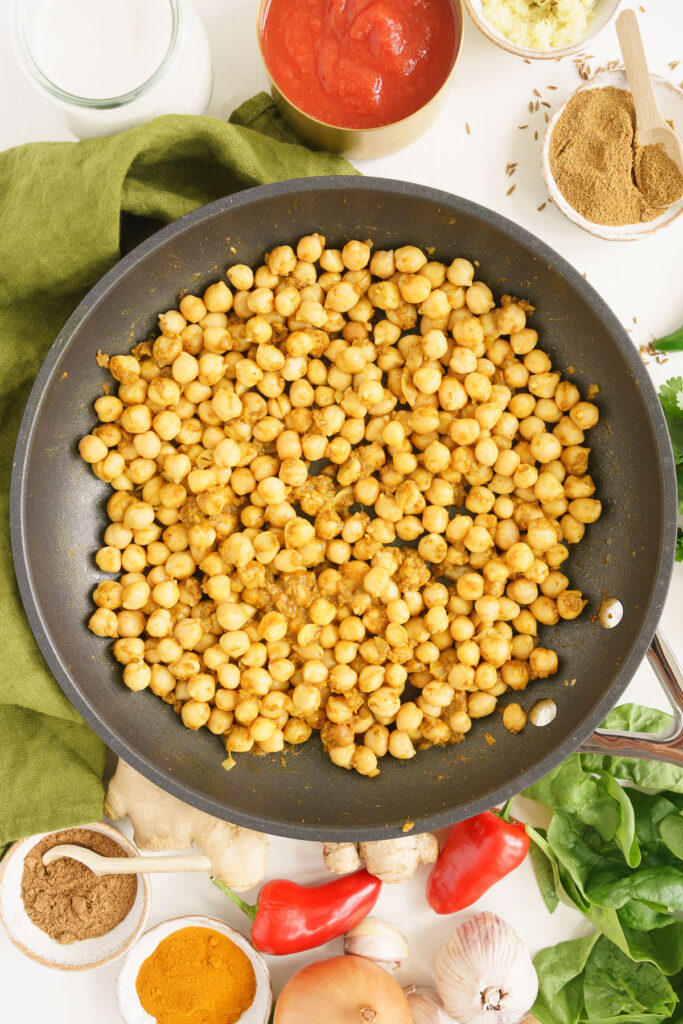 Easy Vegan Chickpea Curry - Gathering Dreams
