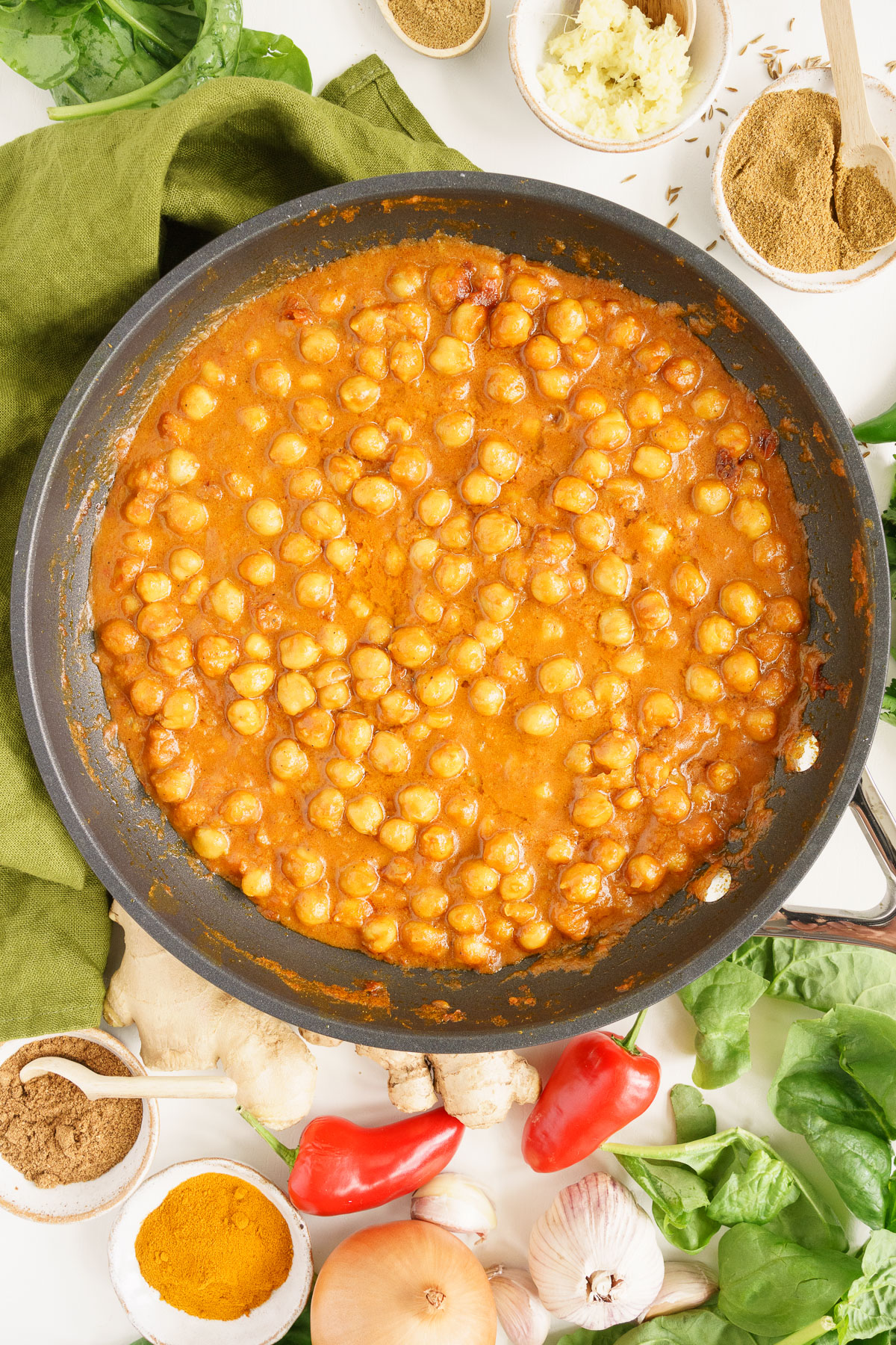 Easy Vegan Chickpea Curry - Gathering Dreams
