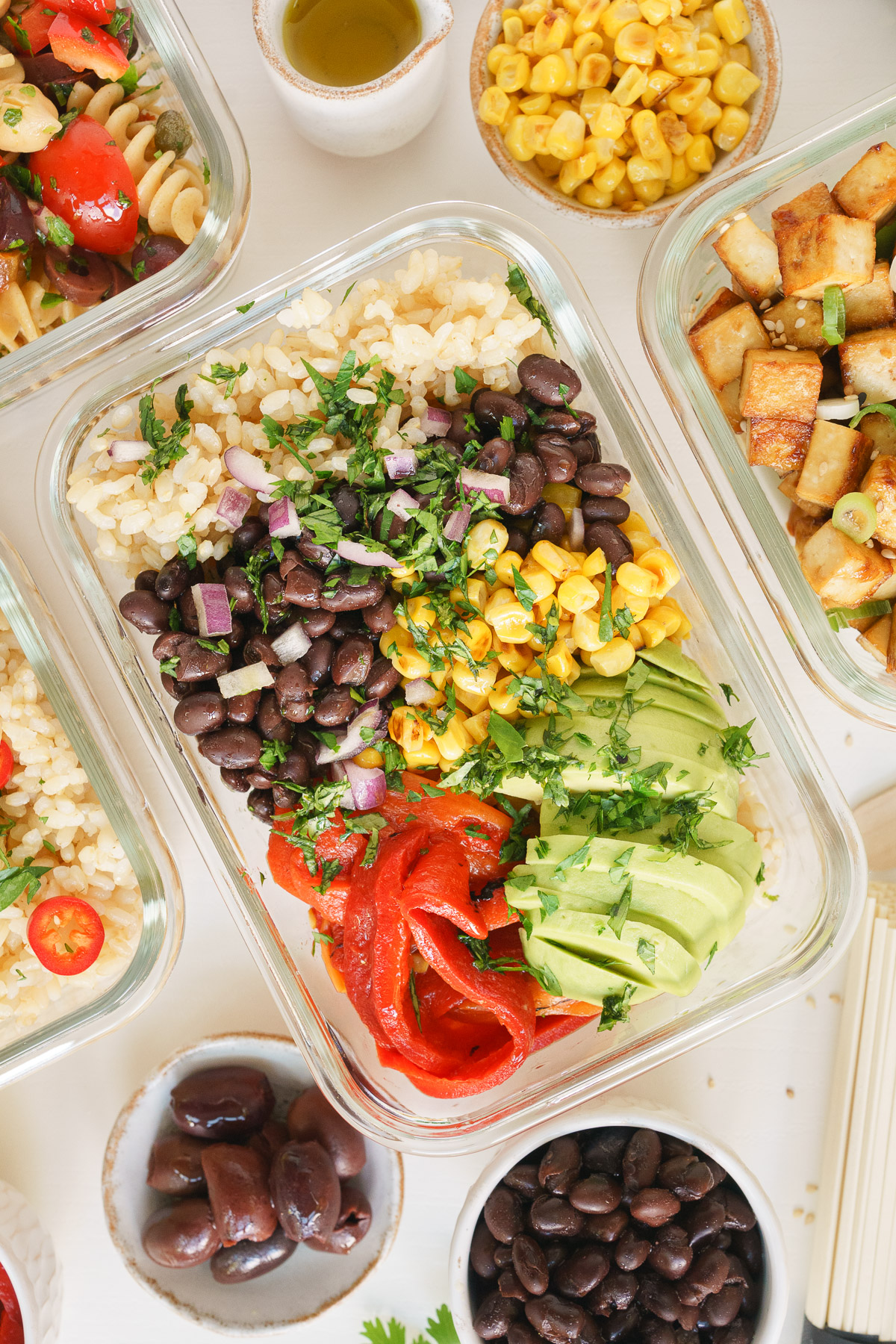 4 Vegan Meal Prep Bowls