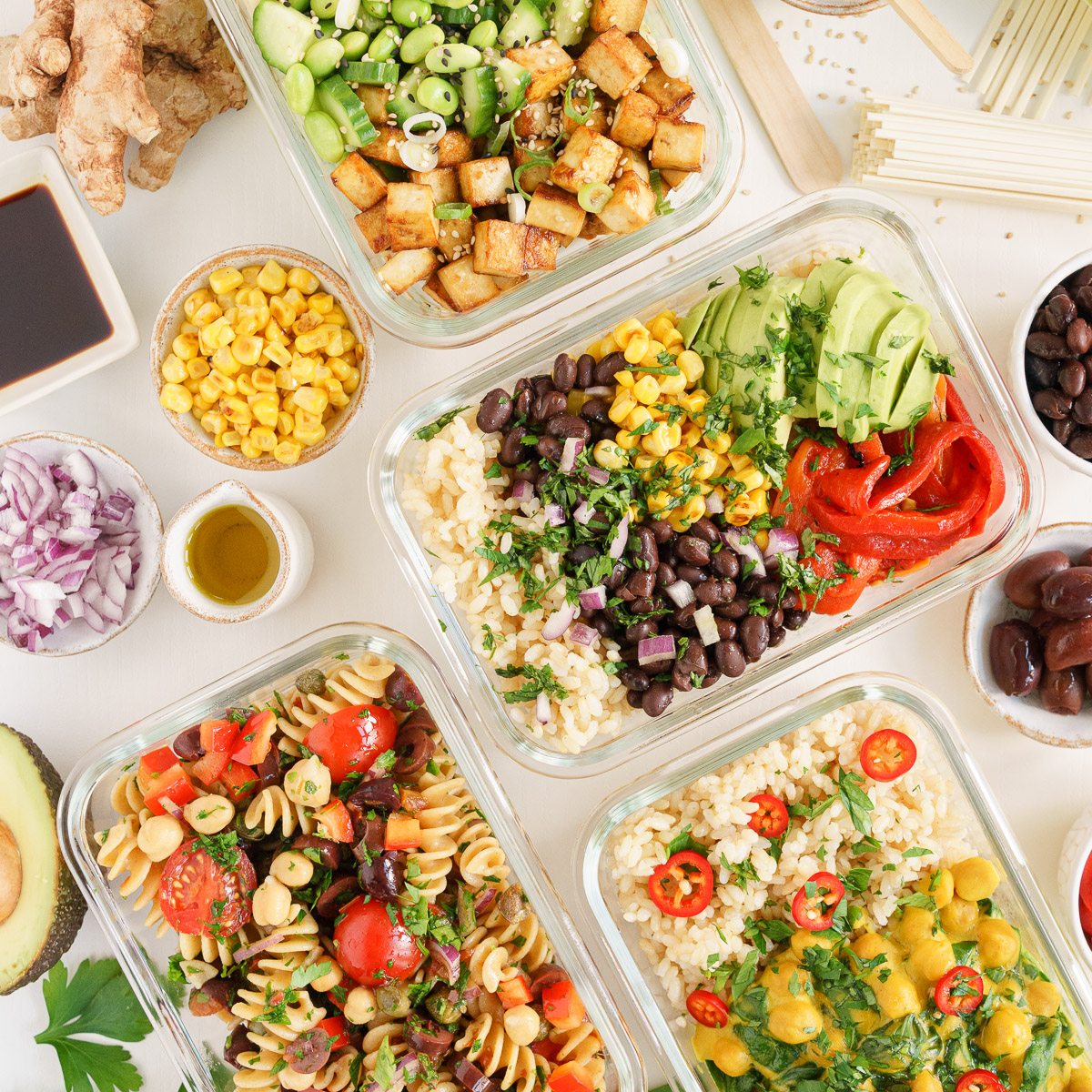 Vegan Bowl Meal Prep