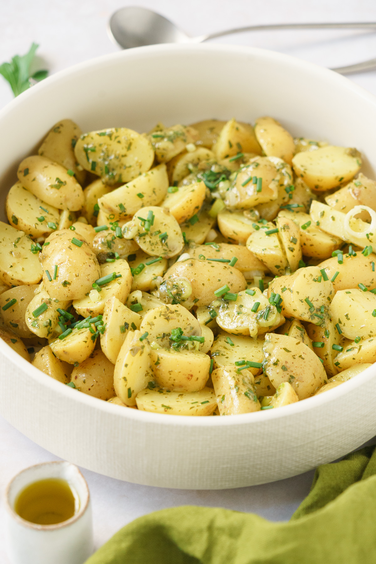 Healthy Potato Salad (No Eggs) - Gathering Dreams