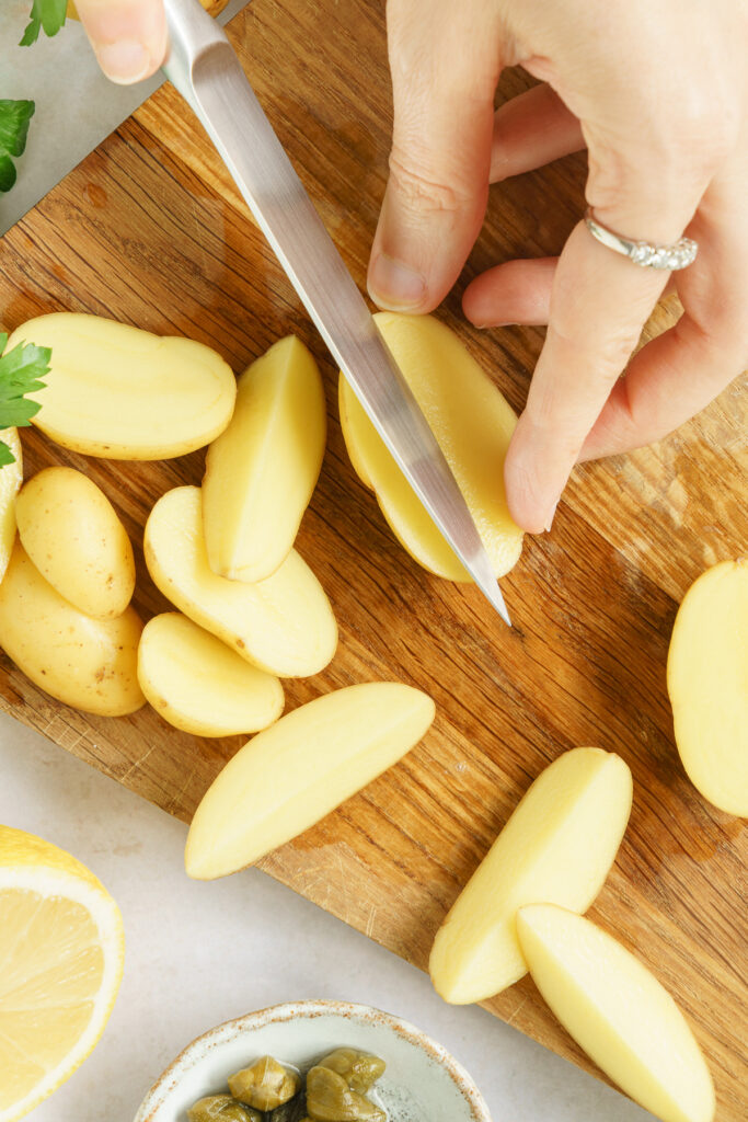 Healthy Potato Salad (No Eggs) - Gathering Dreams