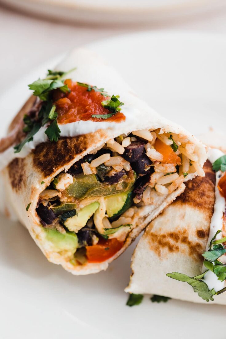 Image for Vegetarian Burrito 