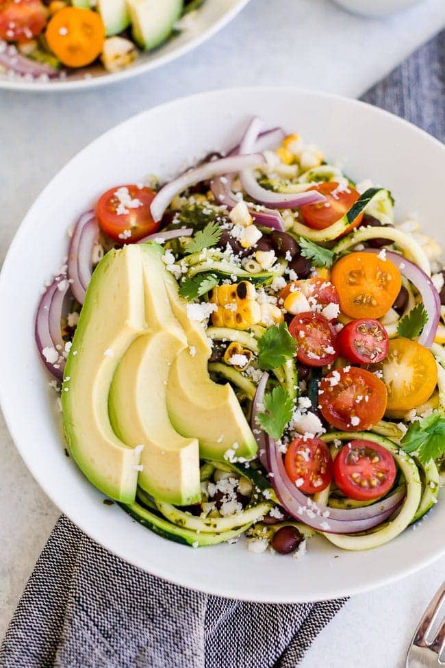 Image for Southwestern Zucchini Noodle Bowls
