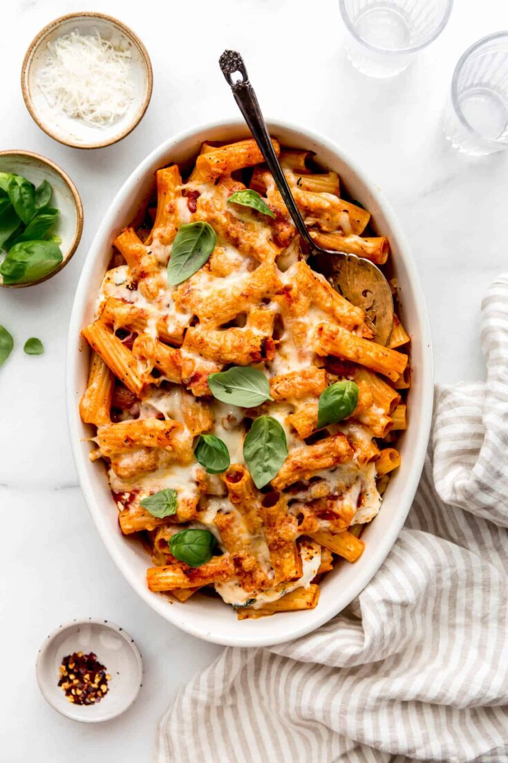 Image for Vegetarian Baked Ziti with Ricotta
