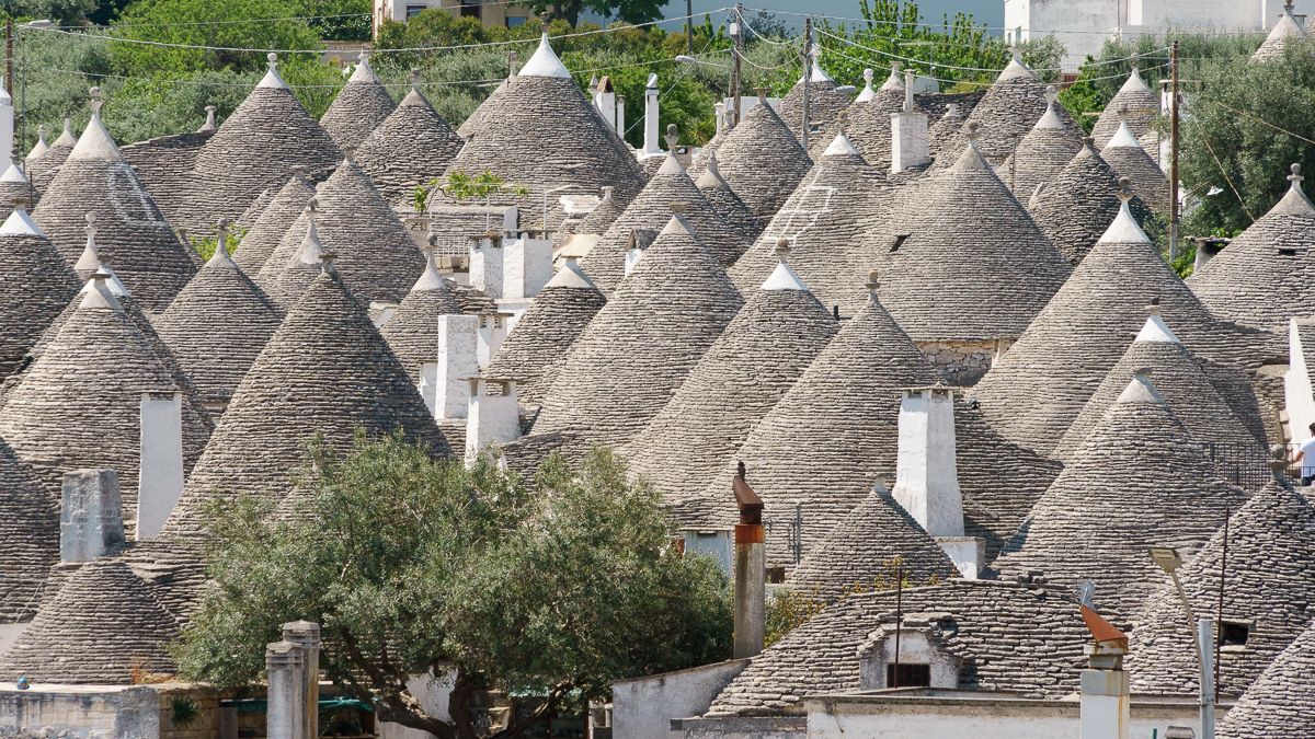 Alberobello from the top
