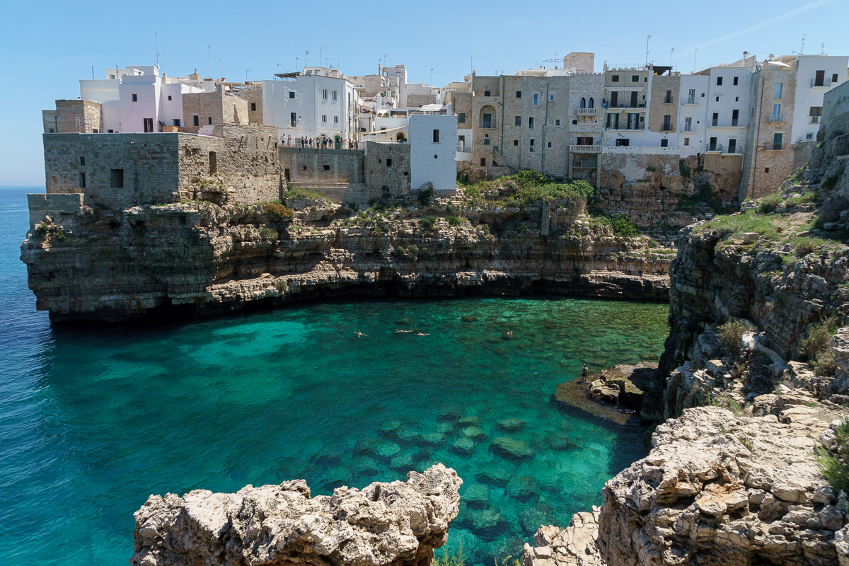 View of Polignano a Mare