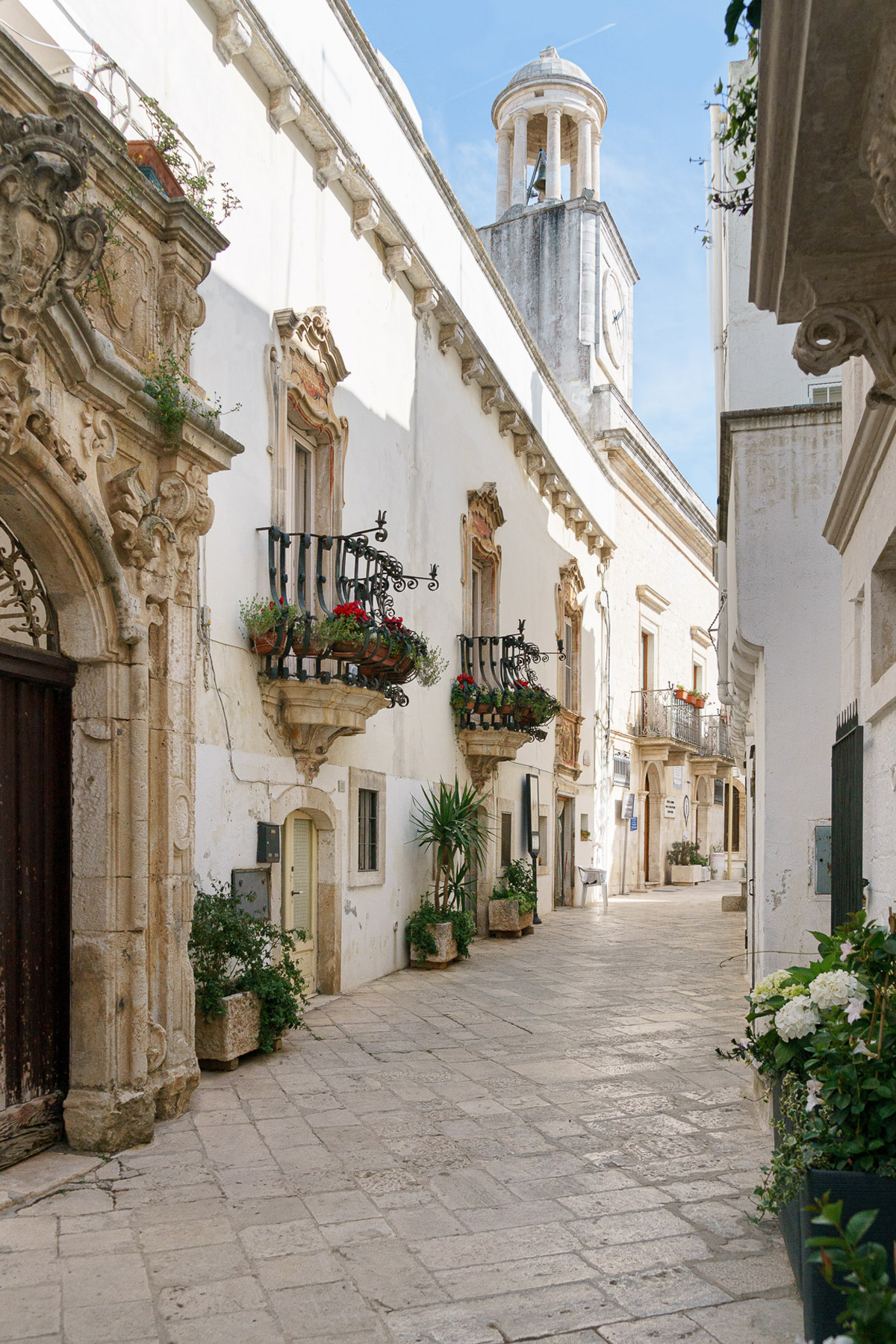 Another incredible view of the streets in Locorotondo