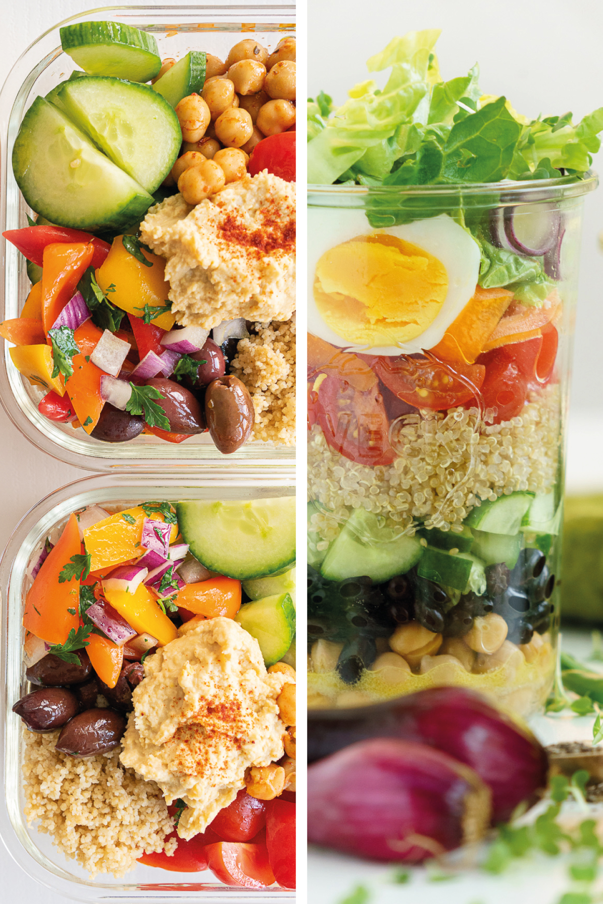 25 Healthy Vegetarian Meal Prep Ideas - Gathering Dreams