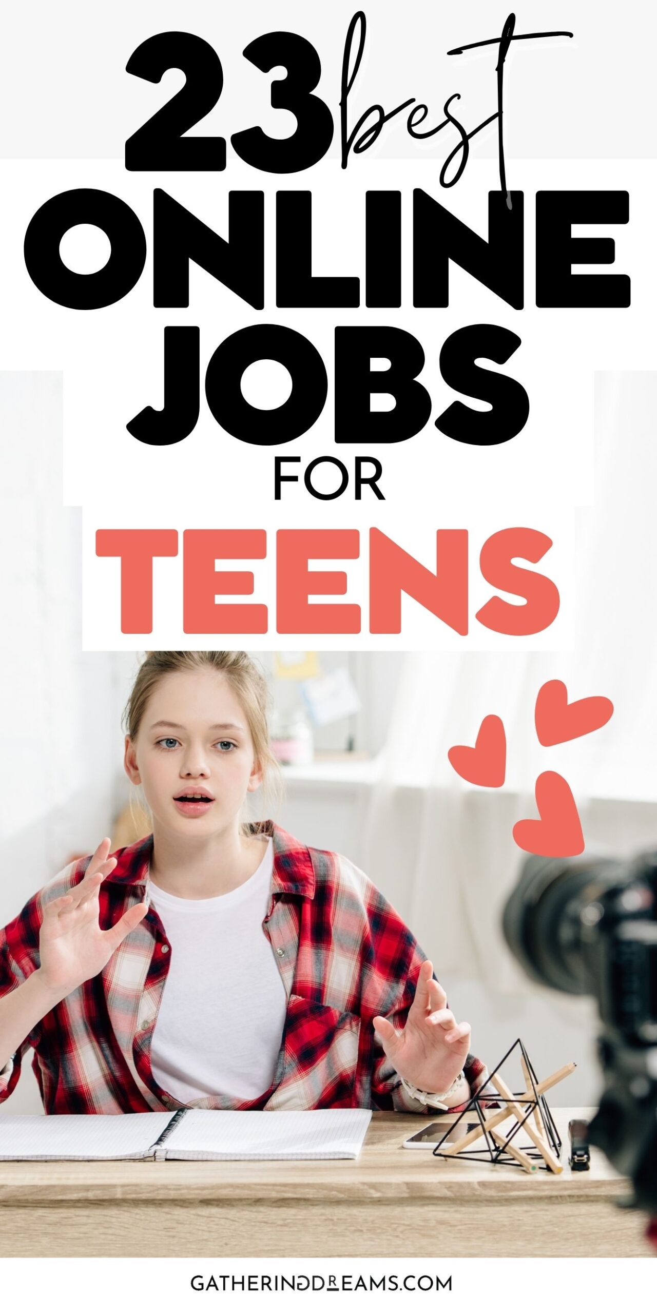 23 Best Online Jobs For Teens To Start Earning Money   Online Jobs Teens Pins 01 Scaled 