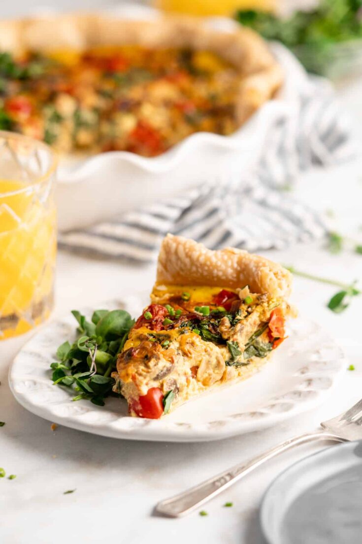 Image for Easy Vegan Quiche