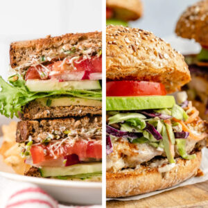 collage of best sandwich recipes