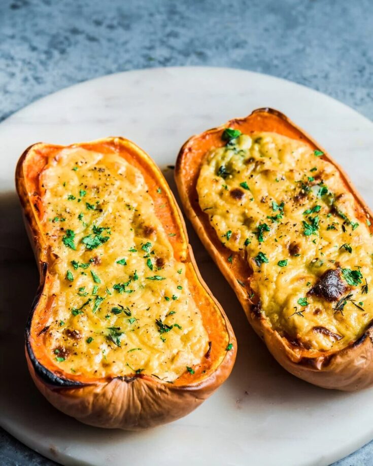 Image for Cheesy Baked Butternut Squash 