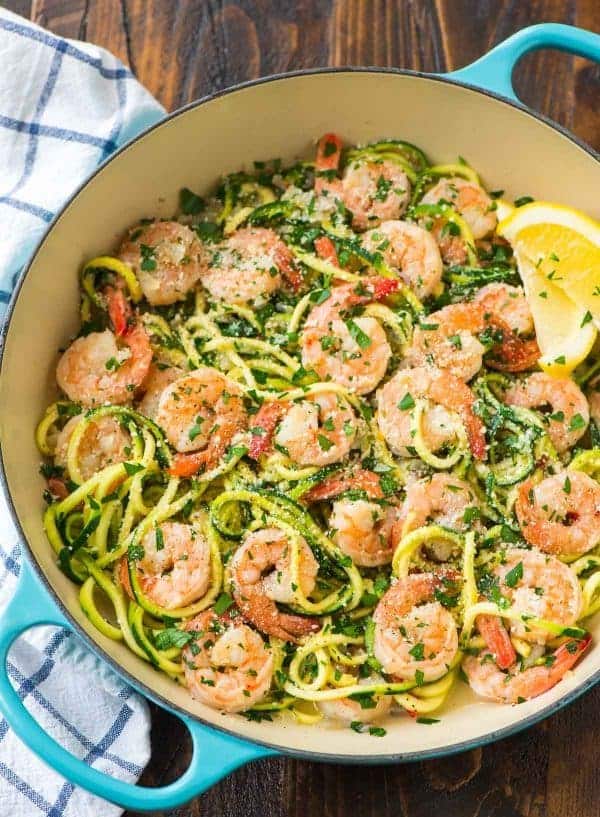 Image for Healthy Shrimp Scampi