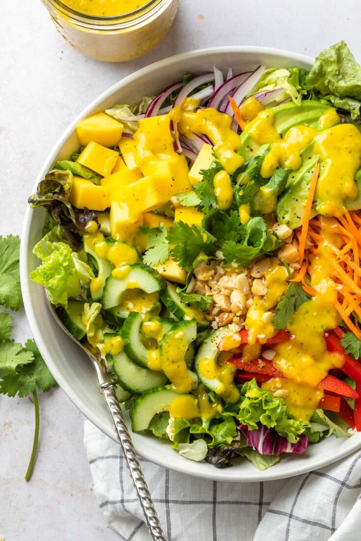 Image for Kale Mango Salad