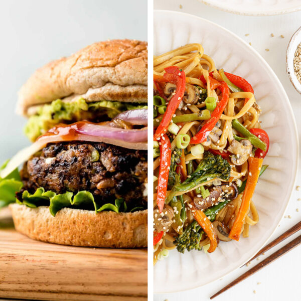 Meatless Monday recipes collage