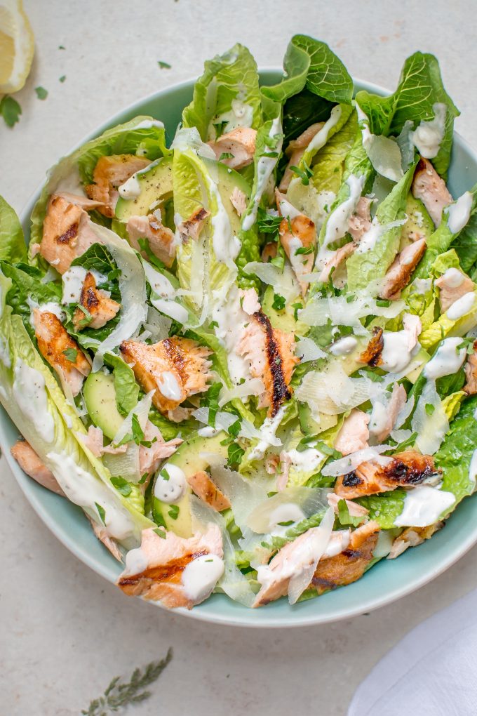 Image for Grilled Salmon Caesar Salad