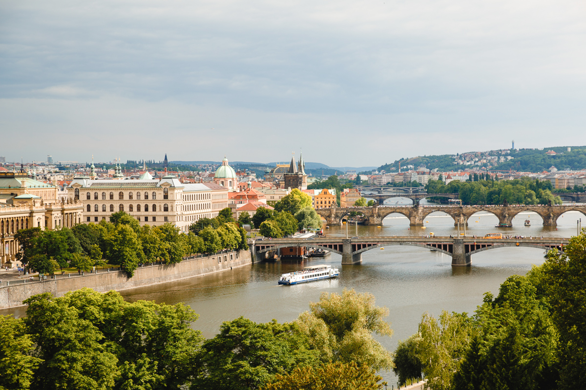 A view of Prague 