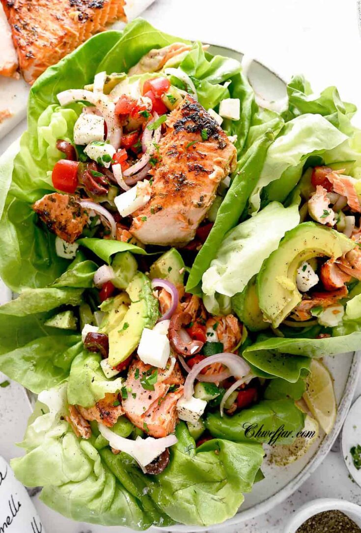 Image for Salmon Lettuce Wraps