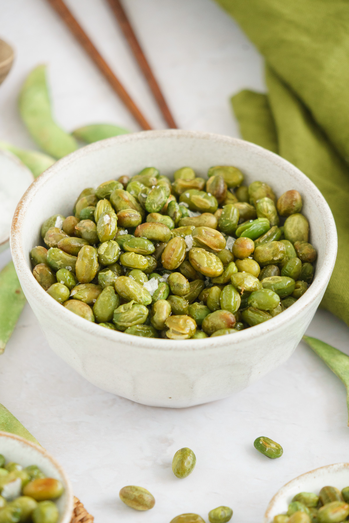 Roasted Edamame - Gathering Dreams