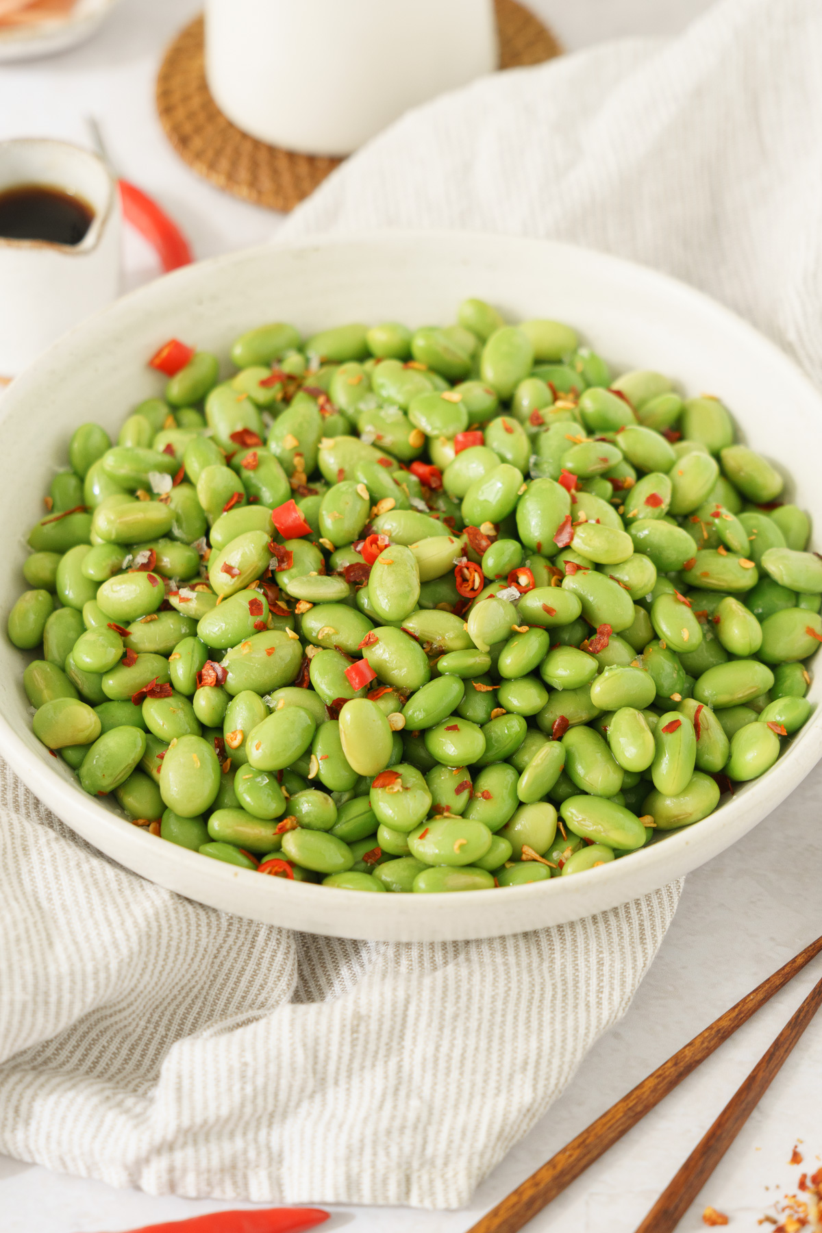 Salt And Chili Edamame Gathering Dreams